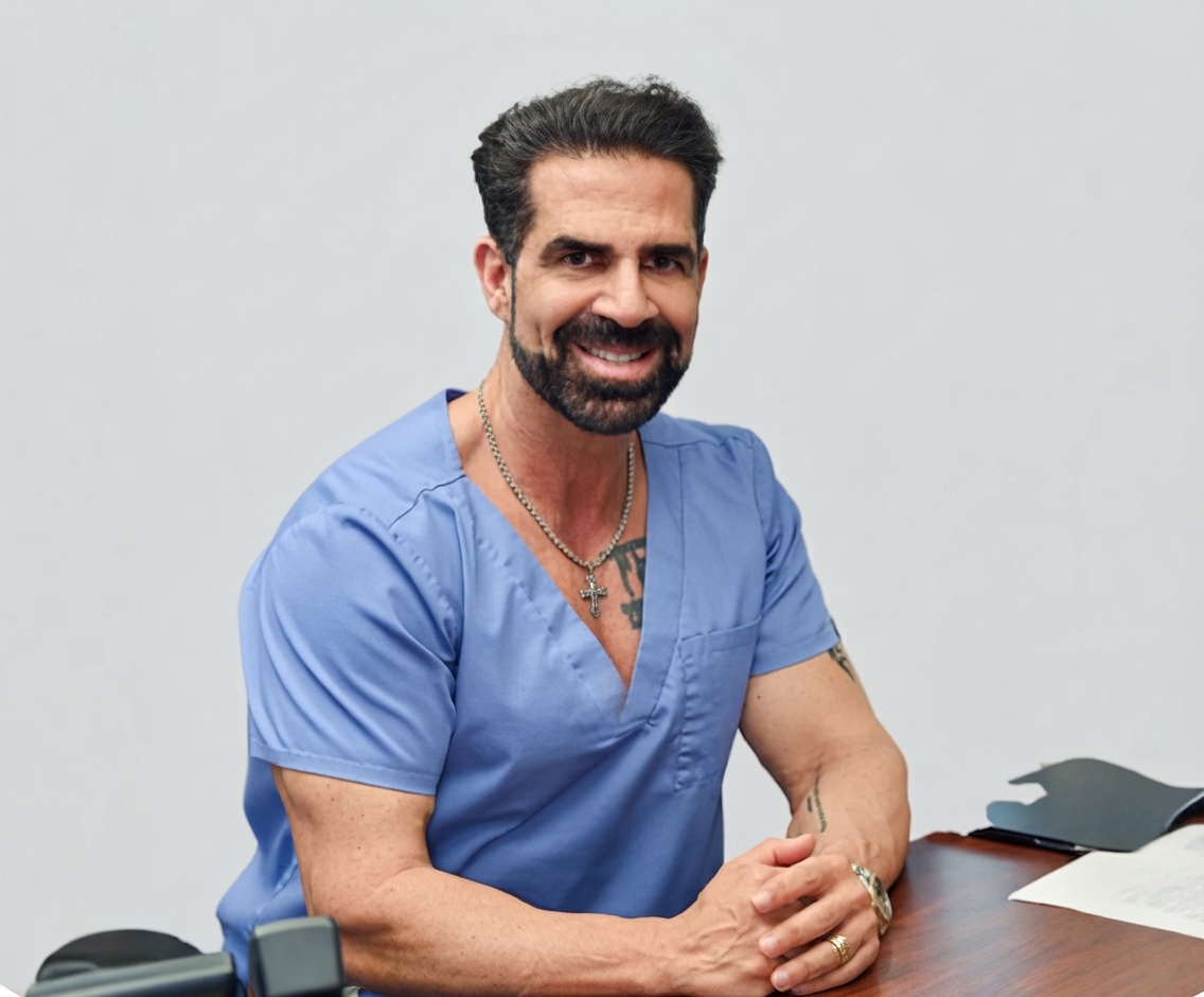 Dr. Saul Maslavi, MD, board-certified Family Medicine physician at PeptideDoc in Bayside, New York