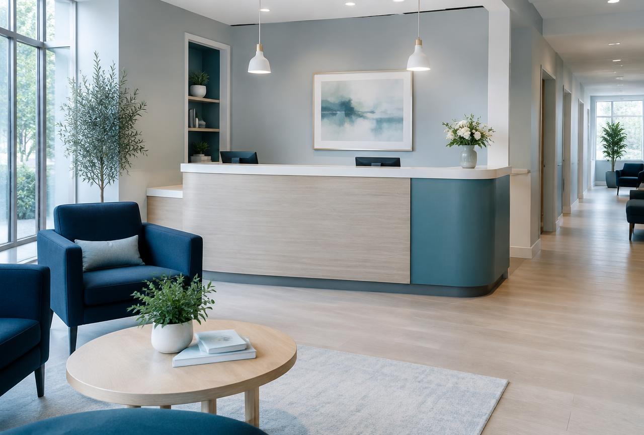 PeptideDoc reception area