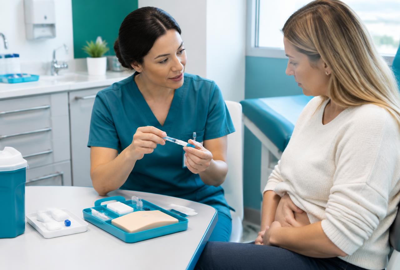 Zoom RN injection training support